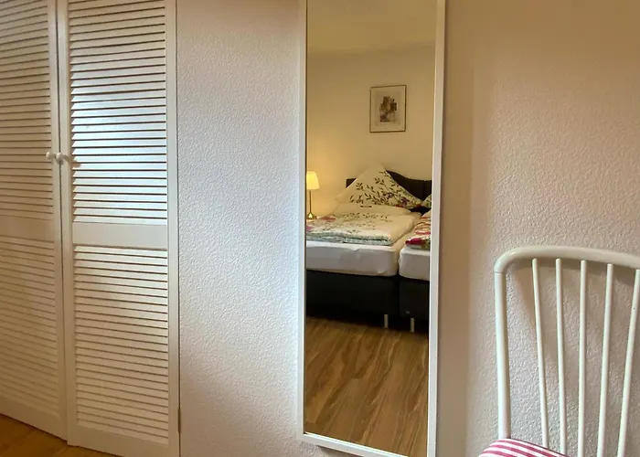 דירה Helle Fewo, 60 Qm, Souterrain, Eigener Eingang, Rhein Und Nahe בינגן אם ריין