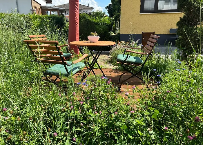 Helle Fewo, 60 Qm, Souterrain, Eigener Eingang, Rhein Und Nahe 莱茵河畔的宾根